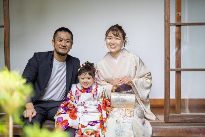 七五三撮影　ペリーロード　３歳　伊豆下田　下田　下田市　ロケーション撮影