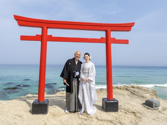 秋月様　御結婚10周年記念日　白濱神社　伊豆下田