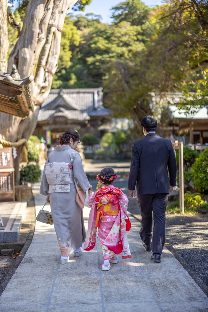 七五三撮影　白浜神社　伊豆下田　下田市　6歳