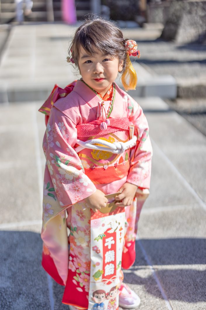 七五三撮影　白浜神社　伊豆下田　下田市　6歳