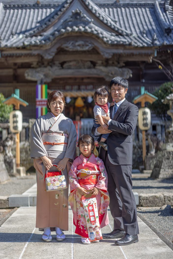 七五三撮影　白浜神社　伊豆下田　下田市　6歳