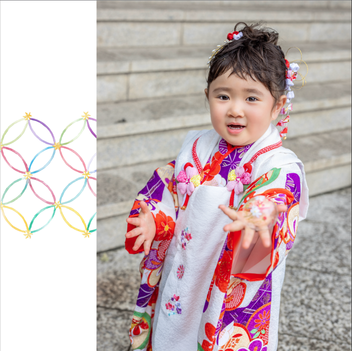 七五三撮影　ペリーロード　３歳　伊豆下田　下田　下田市　ロケーション撮影