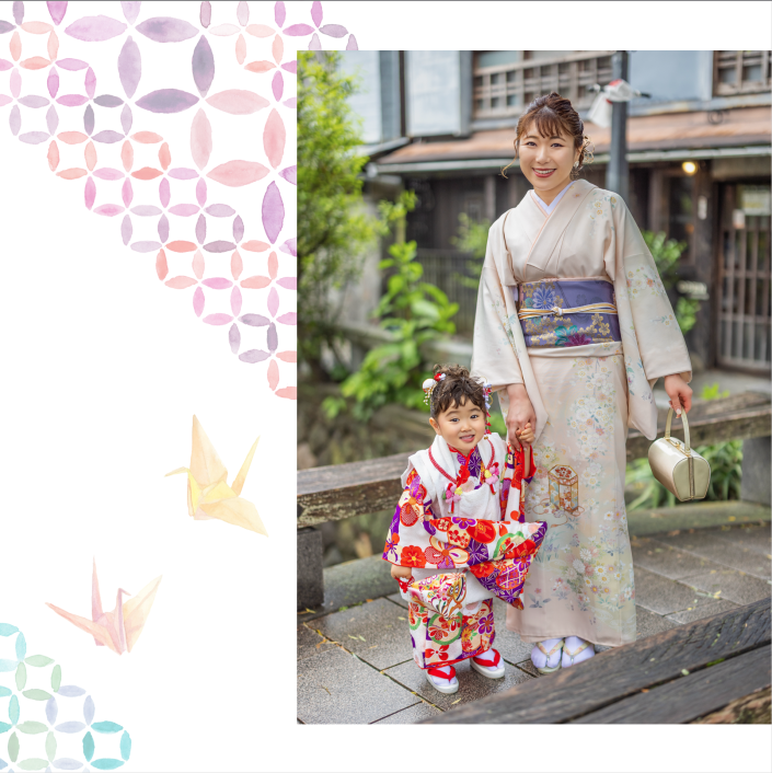 七五三撮影　ペリーロード　３歳　伊豆下田　下田　下田市　ロケーション撮影