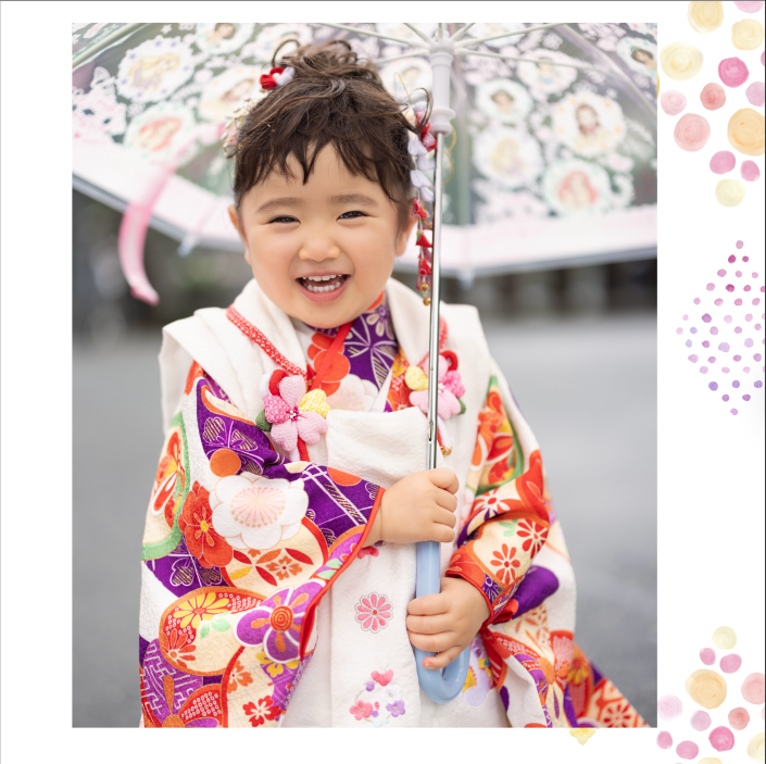 七五三撮影　ペリーロード　３歳　伊豆下田　下田　下田市　ロケーション撮影